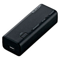 WiFiルーター 無線LAN 中継器 ( 11n ) 300Mbps ACアダプター接続 WRH-300BK3 エレコム 1台