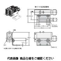オムロン アンプ内蔵光電センサ(中型) E3SーAT16 1個（直送品）