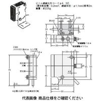 オムロン アンプ内蔵形光電センサ E3SーLS20XE4 2M 1個（直送品）
