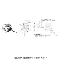オムロン インクリメンタル形 外径φ50(汎用) ロータリエンコーダ E6C2ーCWZ6C 500P/R 2M 1個（直送品）