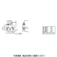 オムロン 高温用基本スイッチ TZー1GV22 1個（直送品）