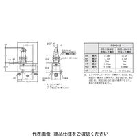オムロン アクチュエータ パネル取付けローラ押ボタン形 ZAQー22 1セット(2個)（直送品）