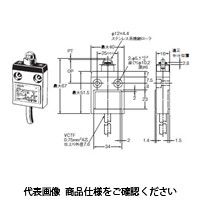 オムロン 小形リミットスイッチ D4Cー6302 1個（直送品）