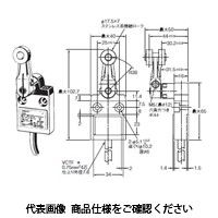 オムロン 小形リミットスイッチ D4Cー6324 1個（直送品）