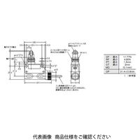 オムロン 耐油リミットスイッチ D4ERー2B22N 1個（直送品）