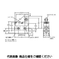 オムロン セミコンパクト封入スイッチ D4MCー2020 1セット(3個)（直送品）