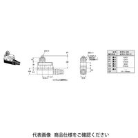 オムロン 小形封入スイッチ SHLーQ55ー01 1セット(2個)（直送品）