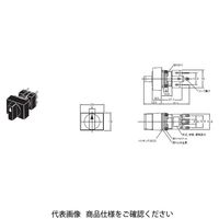 オムロン ツマミ形セレクタスイッチ(分離形)(丸胴形φ16) はんだづけ端子タイプ 黒 A165SーJ2Aー1 1セット(3個)（直送品）
