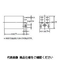 オムロン バイパワーリレー LY2ーCR AC100/110 1セット(3個)（直送品）