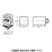 オムロン 小形パワーリレー MK2P AC100/110 1セット(2個)（直送品）