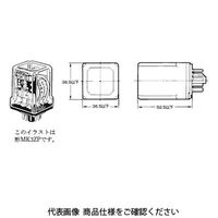 オムロン 小形パワーリレー MK3PN DC100 1セット(2個)（直送品）