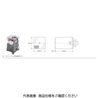 オムロン 小形パワーリレー MKS2PN AC24 1セット(2個)（直送品）