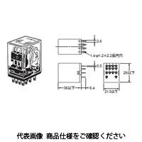 オムロン ミニパワーリレー MY4ZN AC24 1セット(3個)（直送品）