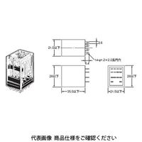 オムロン ミニパワーリレー MYQ4Z AC200/220 1セット(2個)（直送品）