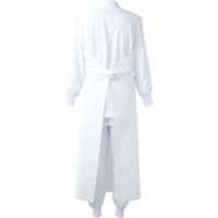 住商モンブラン ワンタッチ防水エプロン 兼用 白 フリー UA-2 1着