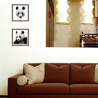 マッチングジャパン フチなし ラミあり フレームステッカー リアル動物『動物_11』 CO-9053-AS 1個(2枚セット)（直送品）