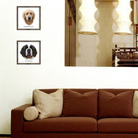 マッチングジャパン フチなし ラミあり フレームステッカー リアル動物『動物_21』 CO-9063-AS 1個(2枚セット)（直送品）