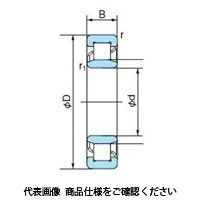 不二越 ベアリング 円筒ころ軸受 NF224 1個（直送品）