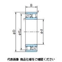不二越 ベアリング 円筒ころ軸受(複列) NN3016M2KC1NAP5 1個（直送品）