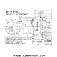 東芝 標準ガラリ付防虫網付水切板付 DVー202RDNWV 1台（直送品）