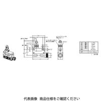 オムロン 小形封入スイッチ D4Eー1B20N 1セット(2個)（直送品）