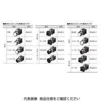 オムロン 押ボタンスイッチ(丸胴形φ22/25) 非照光タイプ(丸形) 緑 A22ーSGー20M 1セット(4個)（直送品）
