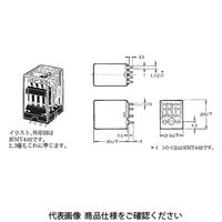 オムロン ミニパワーリレー MY4ー02 DC12 1セット(4個)（直送品）