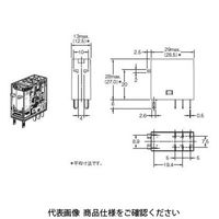 オムロン ミニパワーリレー プラグイン端子タイプ G2Rー2ーSND DC48 1セット(5個)（直送品）