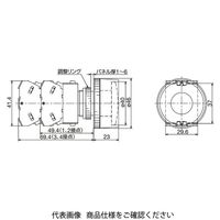 IDEC φ22 TWシリーズ 押ボタンスイッチ 大形フルガード付 黒 ABGW431B 1個（直送品）