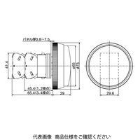 IDEC 押ボタンスイッチ 特大形ガード付(突) 緑 ABN4G02G 1個（直送品）