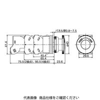 IDEC 照光押ボタンスイッチ 大形プッシュターンロック形 黄 AJLN32611DNY 1個（直送品）