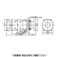 IDEC φ30 TWNDシリーズ 亜鉛ダイカスト製 照光押ボタンスイッチ 大形 黄 ALD32211DNY 1個（直送品）