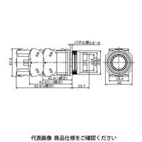 φ30 TWNDシリーズ 亜鉛ダイカスト製 照光押ボタンスイッチ 突形フルガード形 ピュアホワイト ALFD22220DNPW 1個（直送品）
