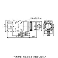 IDEC φ30 TWNシリーズ 照光押ボタンスイッチ 突形フルガード付 アンバー ALFN22220DNA 1個（直送品）