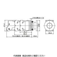 IDEC φ30 TWNシリーズ 照光押ボタンスイッチ 突形 黄 AOLN31602DNY 1個（直送品）