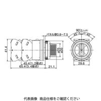 IDEC φ30 TWNシリーズ セレクタスイッチ 矢形ハンドル 2ノッチ ASN22RNー118ーMAU 1個（直送品）