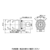 IDEC φ30 TWNシリーズ セレクタスイッチ 鍵操作形 2ノッチ ASN2K22NBーNO2 1個（直送品）