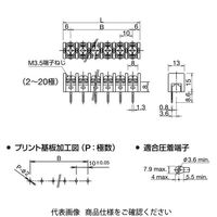 IDEC BPシリーズプリント基板用端子台 9極 BP111ー9PN10 1セット(10個)（直送品）