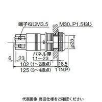 IDEC 押ボタンスイッチ(耐圧防爆構造) 突形 黄 EON220Y 1個（直送品）