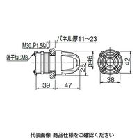 IDEC パイロットライト(耐圧防爆構造) 緑 EPNE166G 1個（直送品）