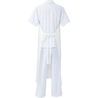 住商モンブラン 防水エプロン 兼用 白 フリー 5-451 1枚