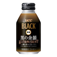 UCC上島珈琲 UCC BLACK無糖 黒の余韻 R缶275g 1セット（48缶）