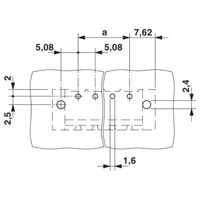 プリント基板用コネクタ ソケット 極数6 リフロー対応 CC 2，5/ 6ーGFー5，08 P26THRR56 1セット(330個)（直送品）