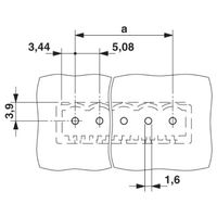 プリント基板用コネクタ ソケット 極数2 リフロー対応 CCVA 2，5/ 2ーGー5，08 P26THR 1セット(50個)（直送品）