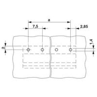 フエニックス・コンタクト プリント基板用コネクタ ソケット 極数6 GMSTB 2，5/ 6ーG 1セット(50個)（直送品）