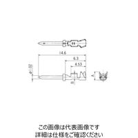日本航空電子工業 D※U用・圧着型コンタクト D*Cー20ー24PーPKG100 1セット(200個:100個×2パック)（直送品）