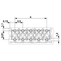 プリント基板用コネクタ ソケット 極数9 リフロー対応 IMCV 1，5/ 9ーGー3，5 P20 THR 1セット(50個)（直送品）