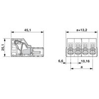 フエニックス・コンタクト プリント基板用コネクタ スプリング接続式プラグ 極数5 ISPC 16/ 5ーSTー10，16 1セット(50個)（直送品）