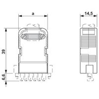 フエニックス・コンタクト プリント基板用コネクタ ケーブルハウジング 極数12 KGGーMC 1，5/12 1セット(10個)（直送品）