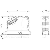 フエニックス・コンタクト プリント基板用コネクタ ケーブルハウジング 極数20 KGSーMSTB 2，5/20 1セット(10個)（直送品）